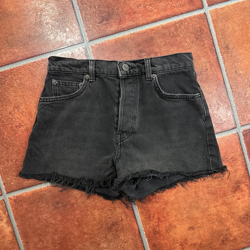 Reformation Havana Wash Denim Shorts Size 25